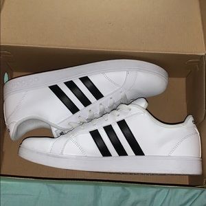 adidas black and white women’s shoes